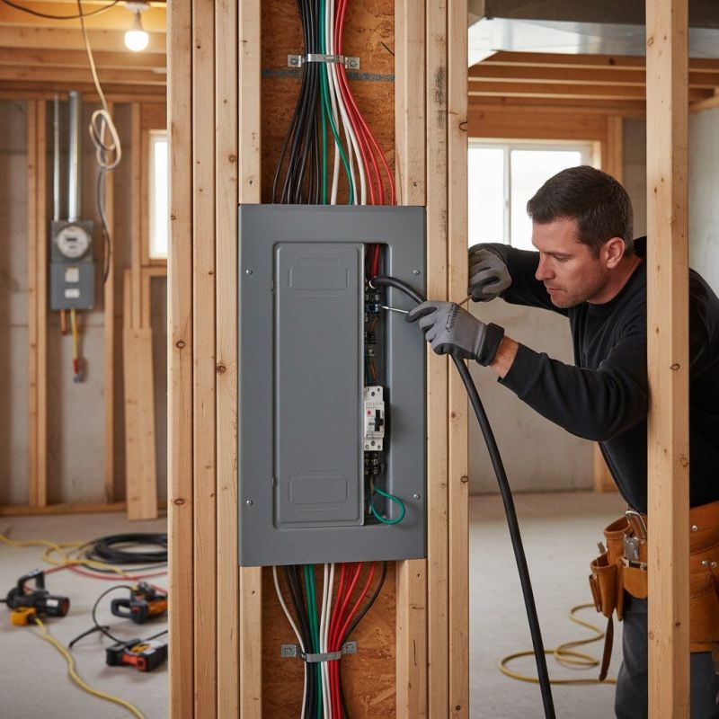 Electrical Panel Installation detail