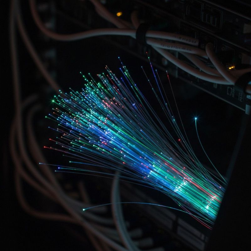 Fiber Optic Cable Installation detail